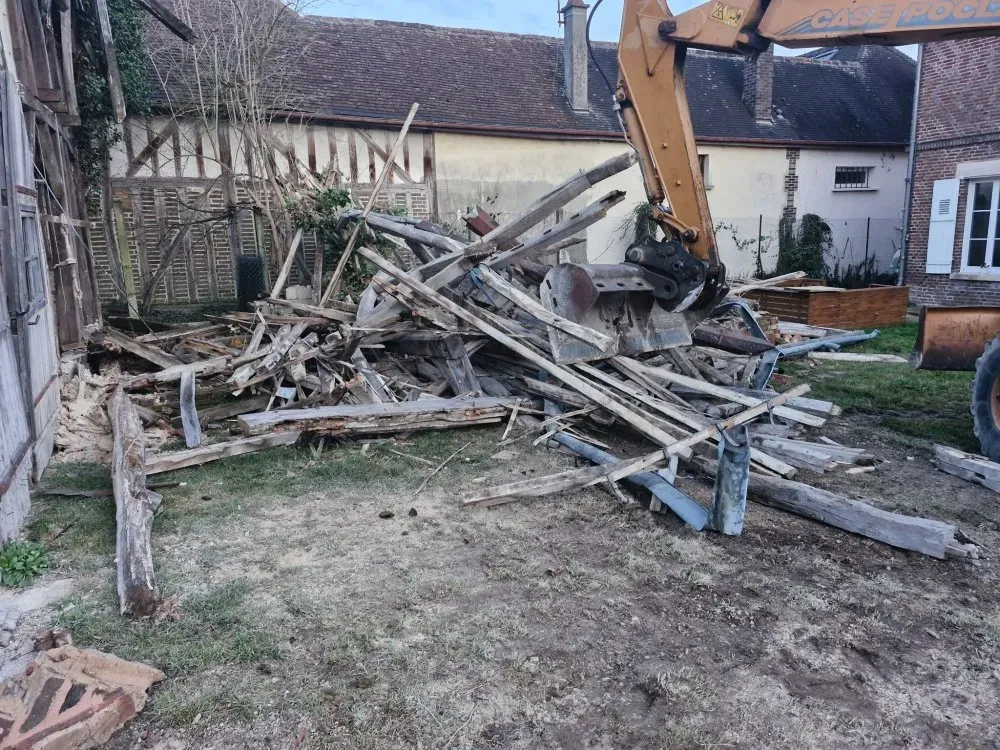 démolition grange (2)