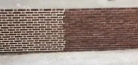 Rénovation et teinte d un ancien mur en briques (3)