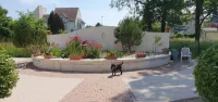 Pose d'un béton désactivé dans un EHPAD troyen (1)