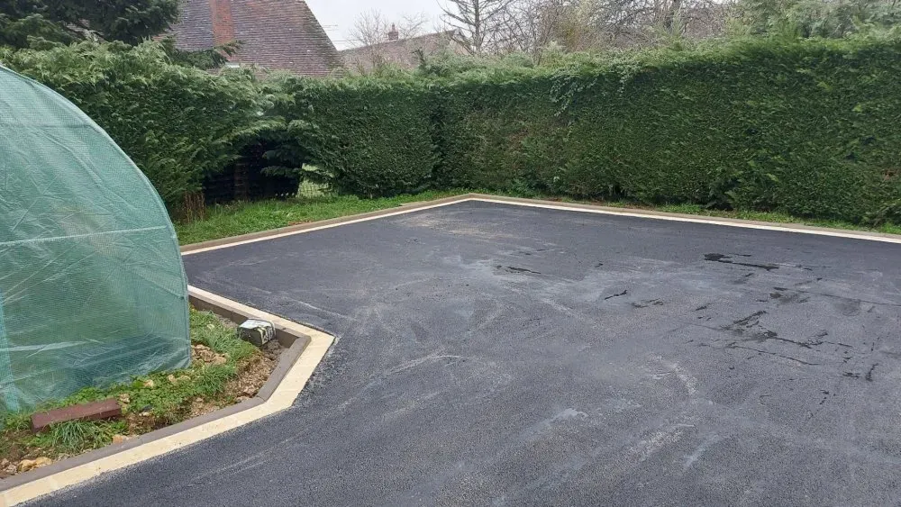 Réalisation d'un enrobé dans une maison particulière dans l'Yonne (3)