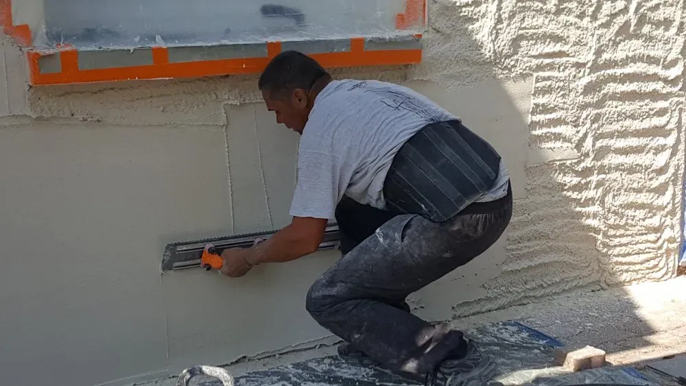 Rénovation crépis sur la totalité de la maison près de Troyes