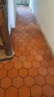 Pose de tomettes anciennes dans une maison individuelle dans l'Yonne (2)