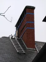 Réfection d'une cheminée classée au cœur du bouchon de Champagne de Troyes (2)