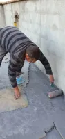 Création d'un seuil et d une plate-forme en béton imprimé dans une maison individ ( (6)