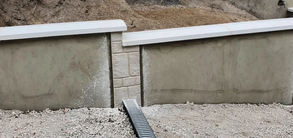 Rénovation d'une cour avec Création de puisards chez un particulier près de Troyes (8)