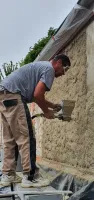 Réfection d'un mur a la chaux près de Troyes pour un syndic (5)
