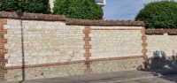 Réfection d'un mur a la chaux près de Troyes pour un syndic (1)