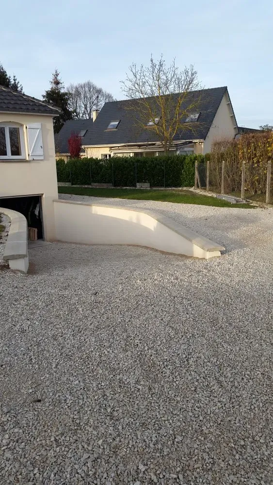 Pose d'un crépis dans une maison individuelle près de Troyes (6)