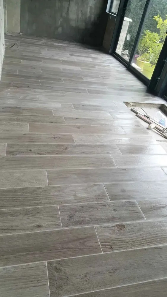 Pose de carrelage extérieur