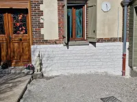 Réalisation d'un sous bassement en crépis sculpté chez un particulier dans la region de  (