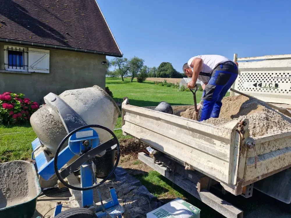 Création d'une clôture dans la région de Troyes