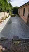 Création d'une terrasse en béton décoratif dans une maison individuelle près de Troyes (2)