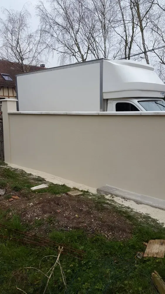 Création d'un seuil d'un mur et pose de crépis chez un particulier près de Troyes (4)